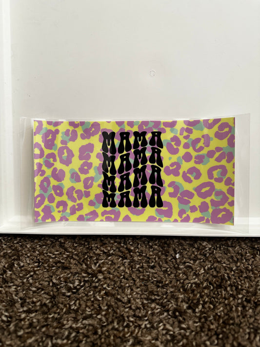 neon mama decal