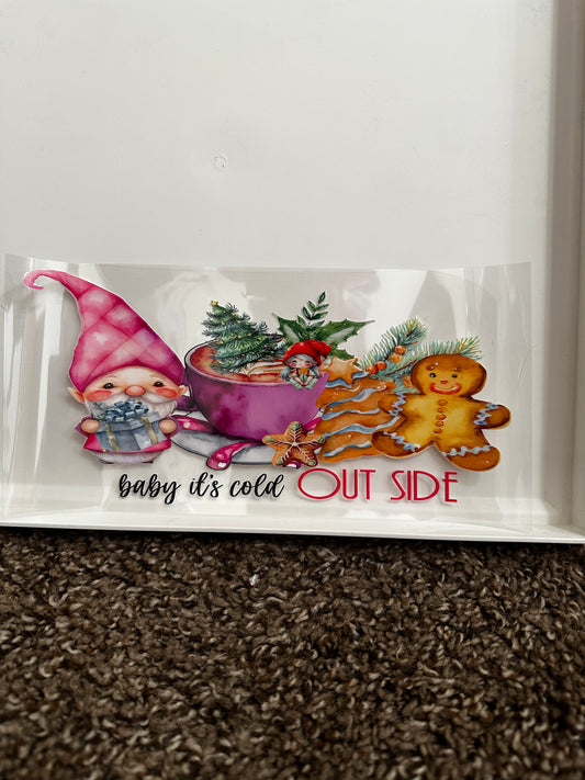baby its cold decal