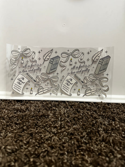 poetry decal