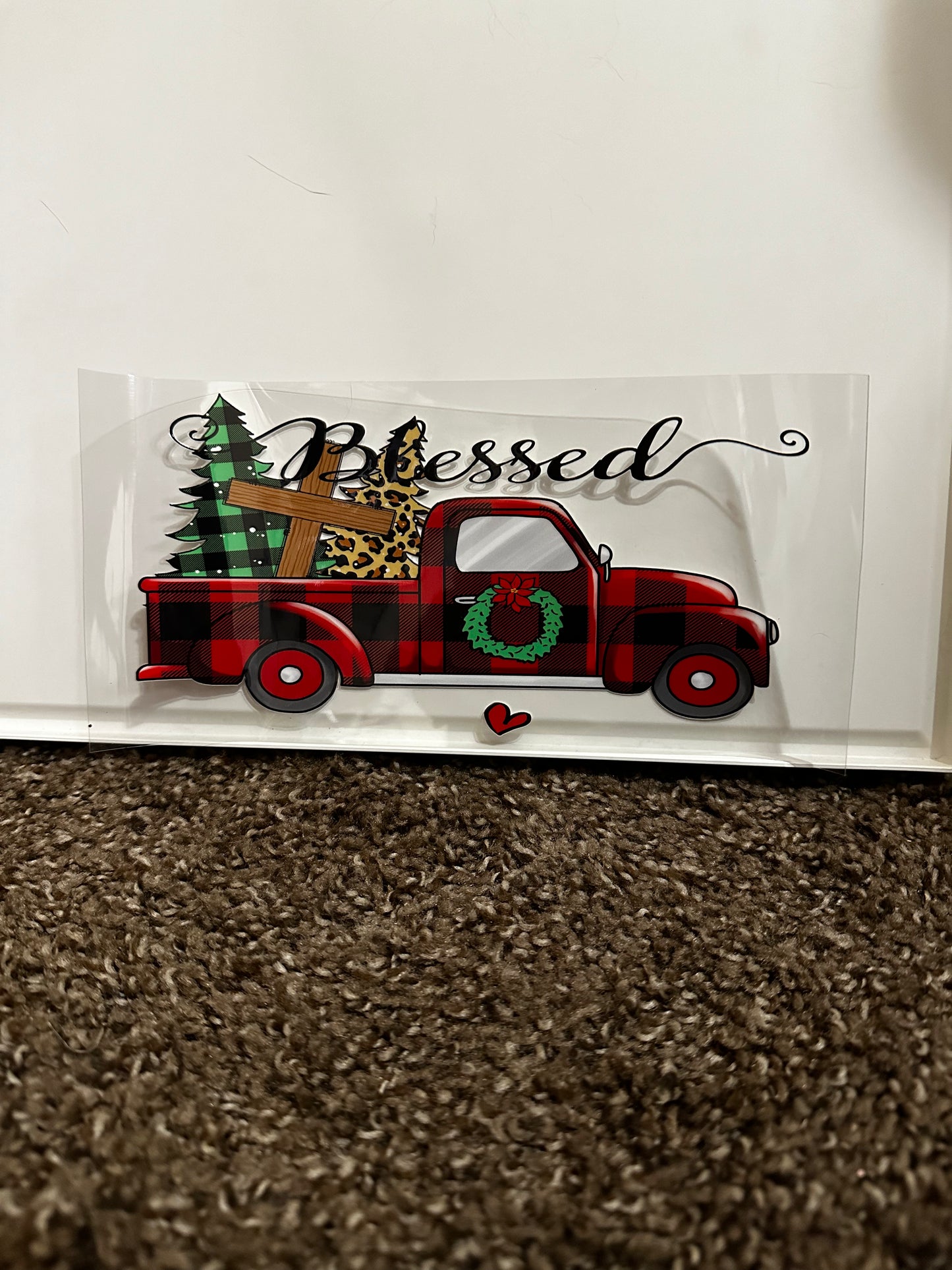 blessed decal