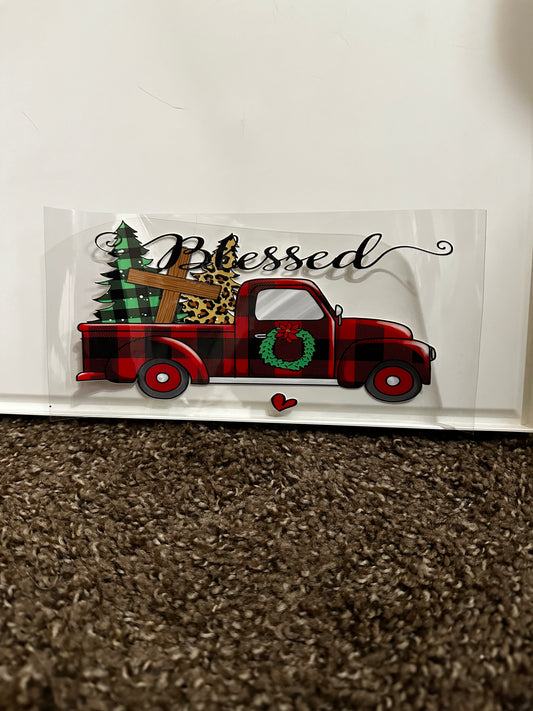blessed decal
