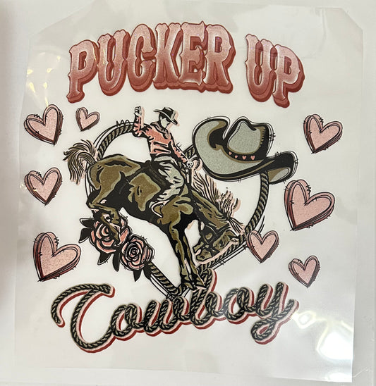Pucker up transfer