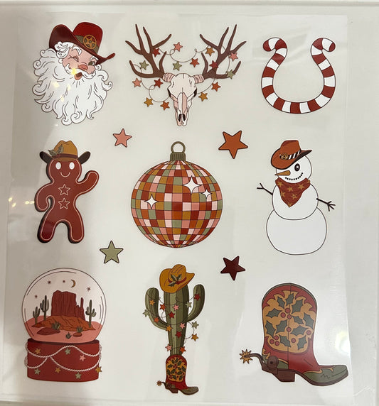 Vintage Christmas transfer