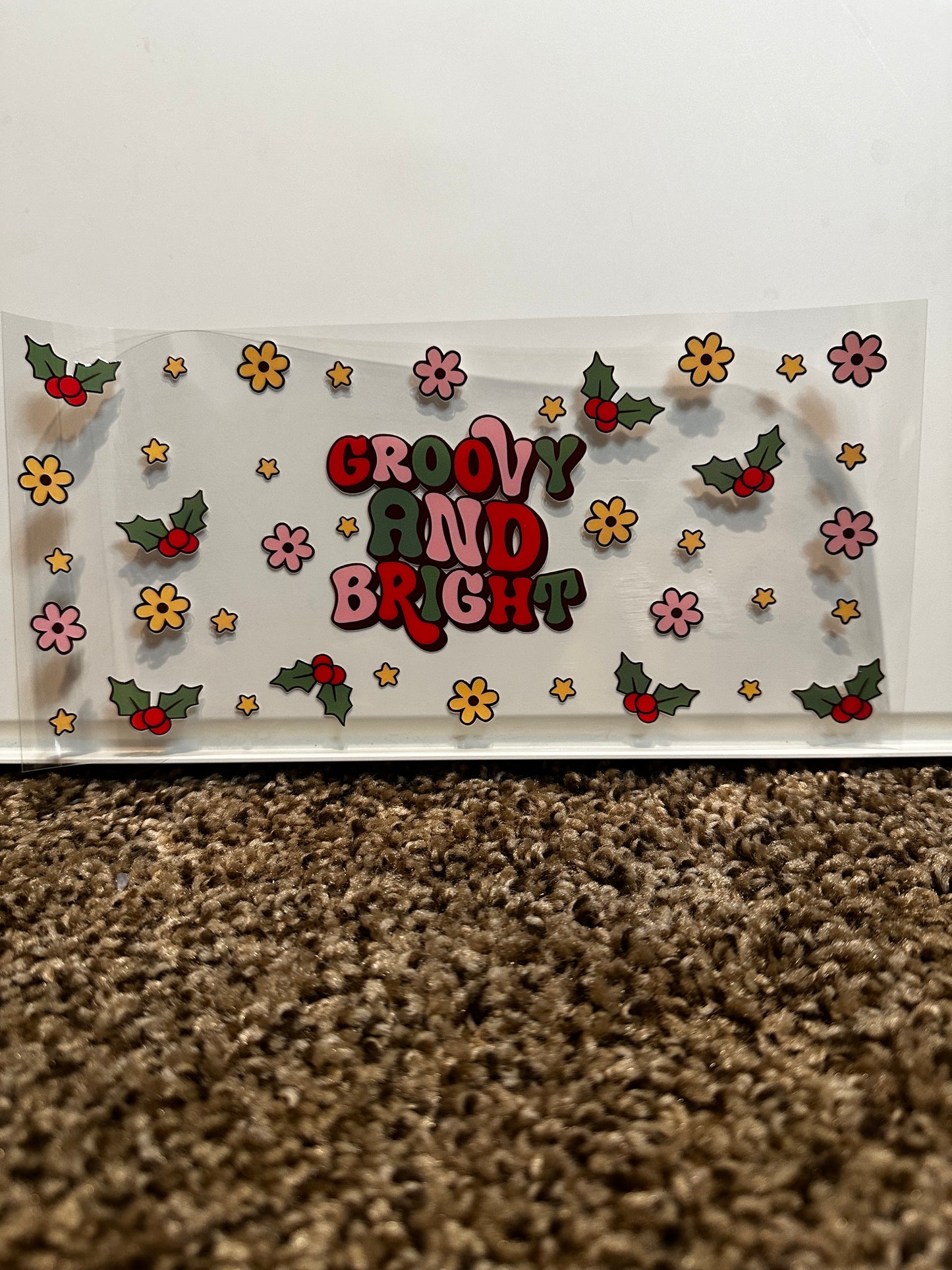 groovy and bright decal