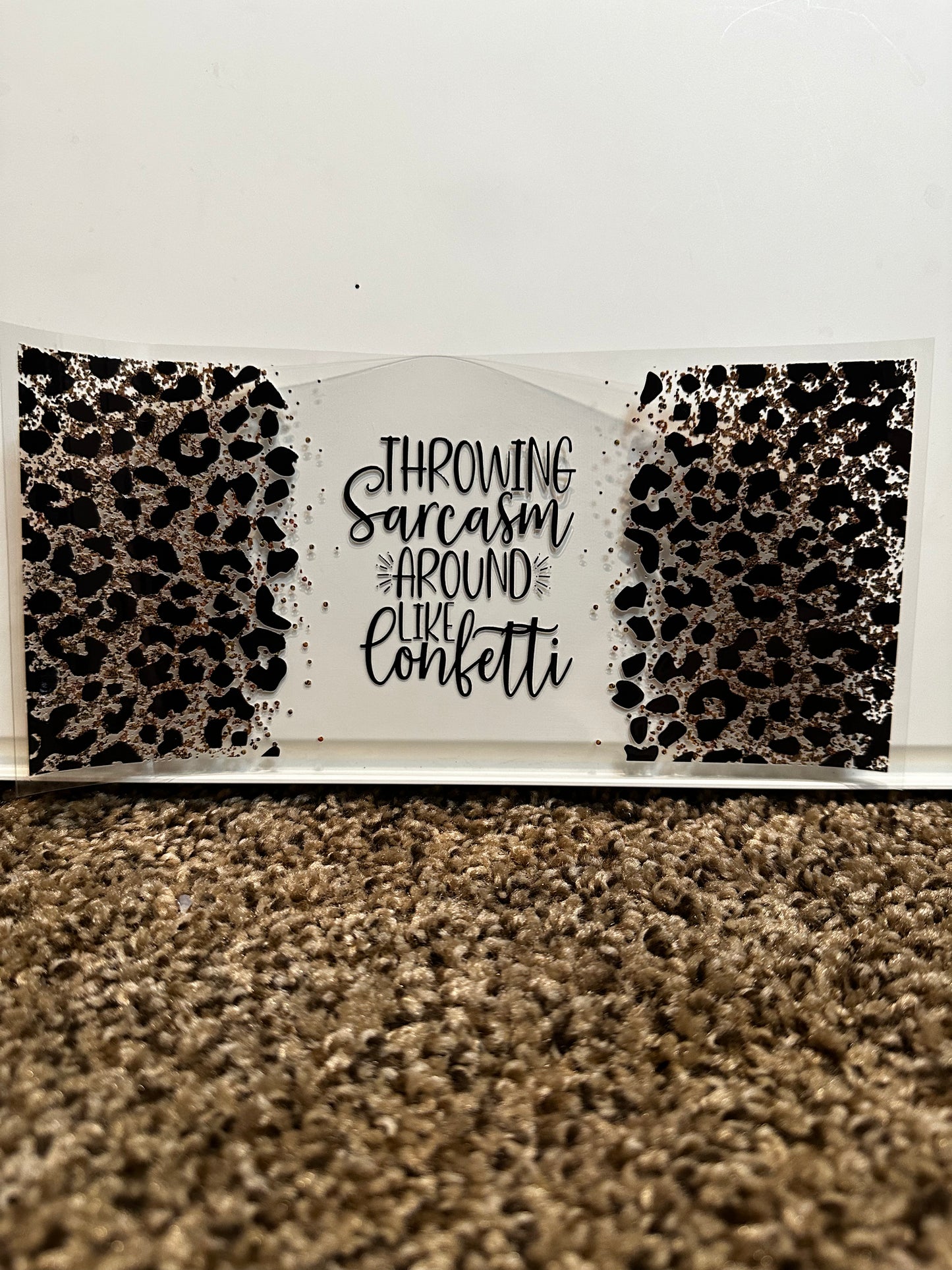 sarcasm decal