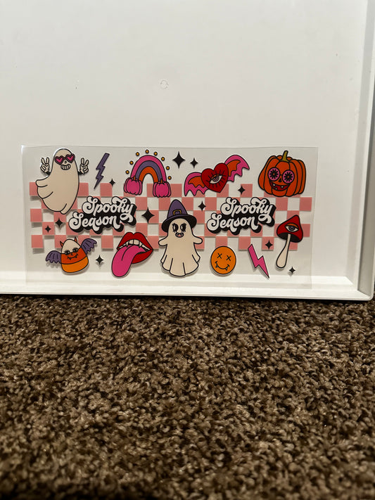 Spooky season decal