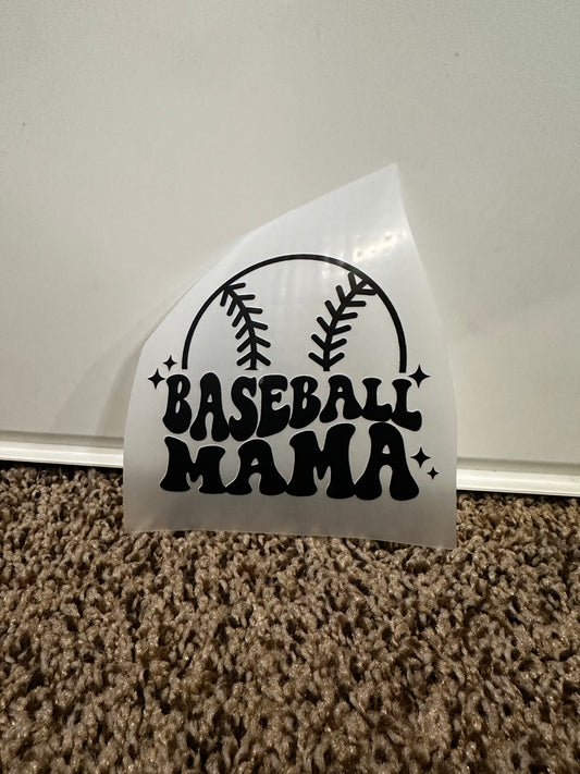 POCKET SIZE baseball transfer
