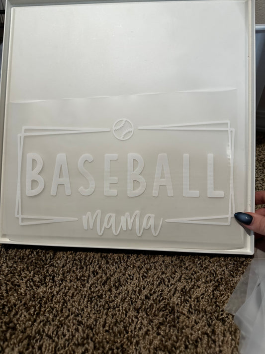 white baseball mama transfer