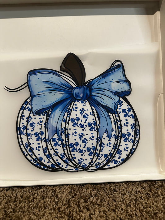 blue pumpkin transfer