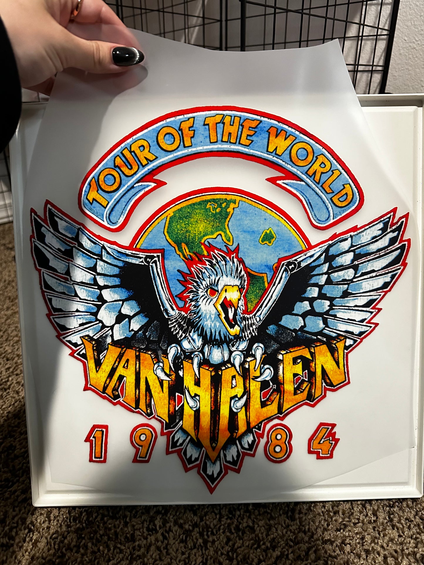 Van Halen transfer