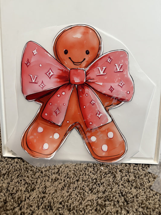 Gingerbread transfer