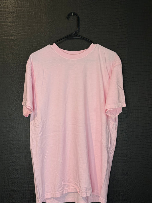 Comfort Colors light pink t-shirt