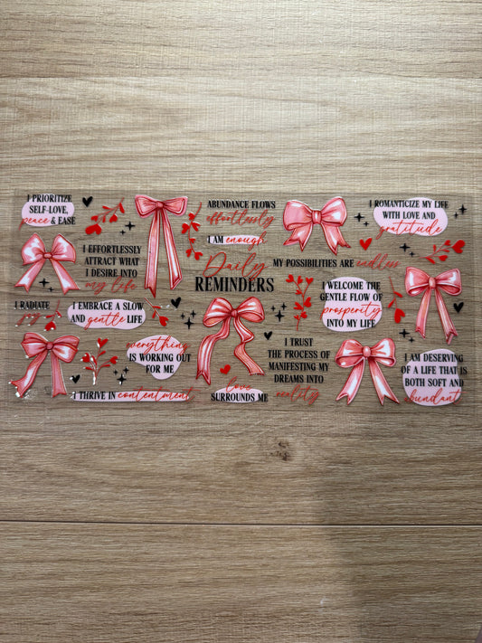 reminders decal