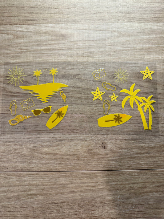 sunny decal