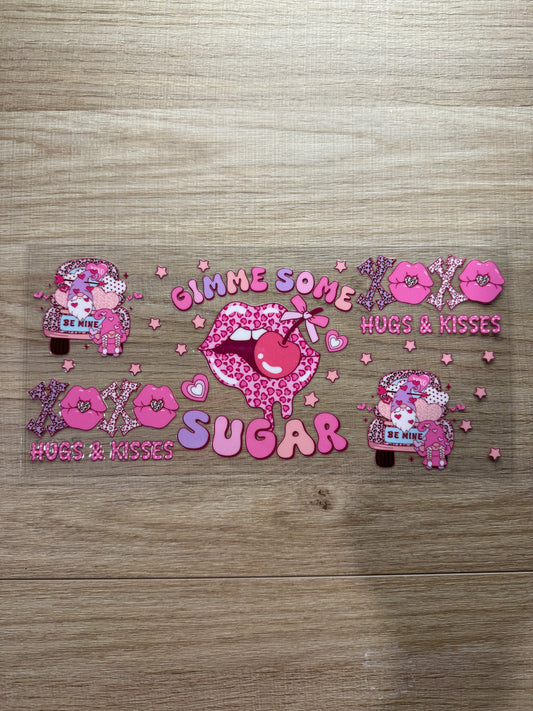 gimme sugar decal