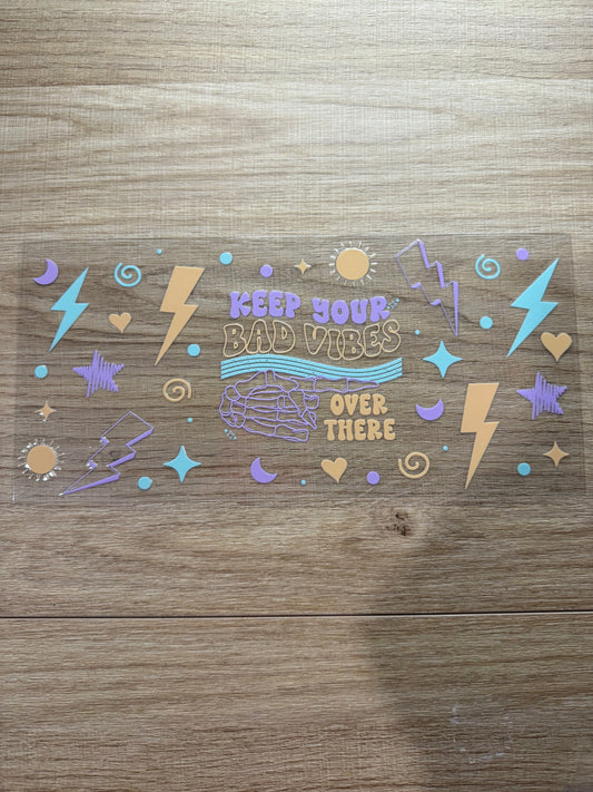 bad vibes decal