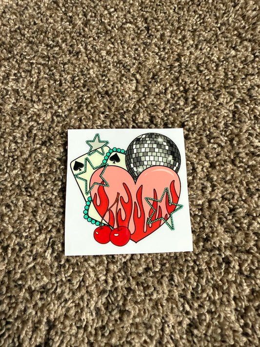 mini spade decal