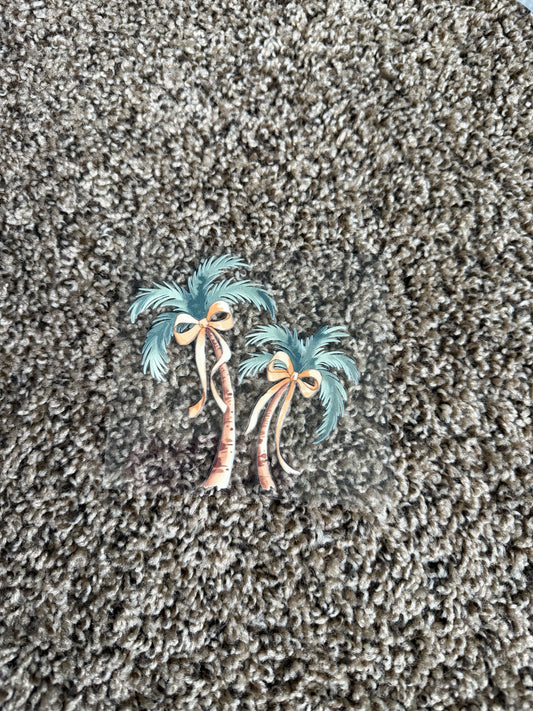 Palm tree decal