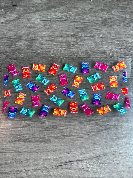 Gummy bear decal