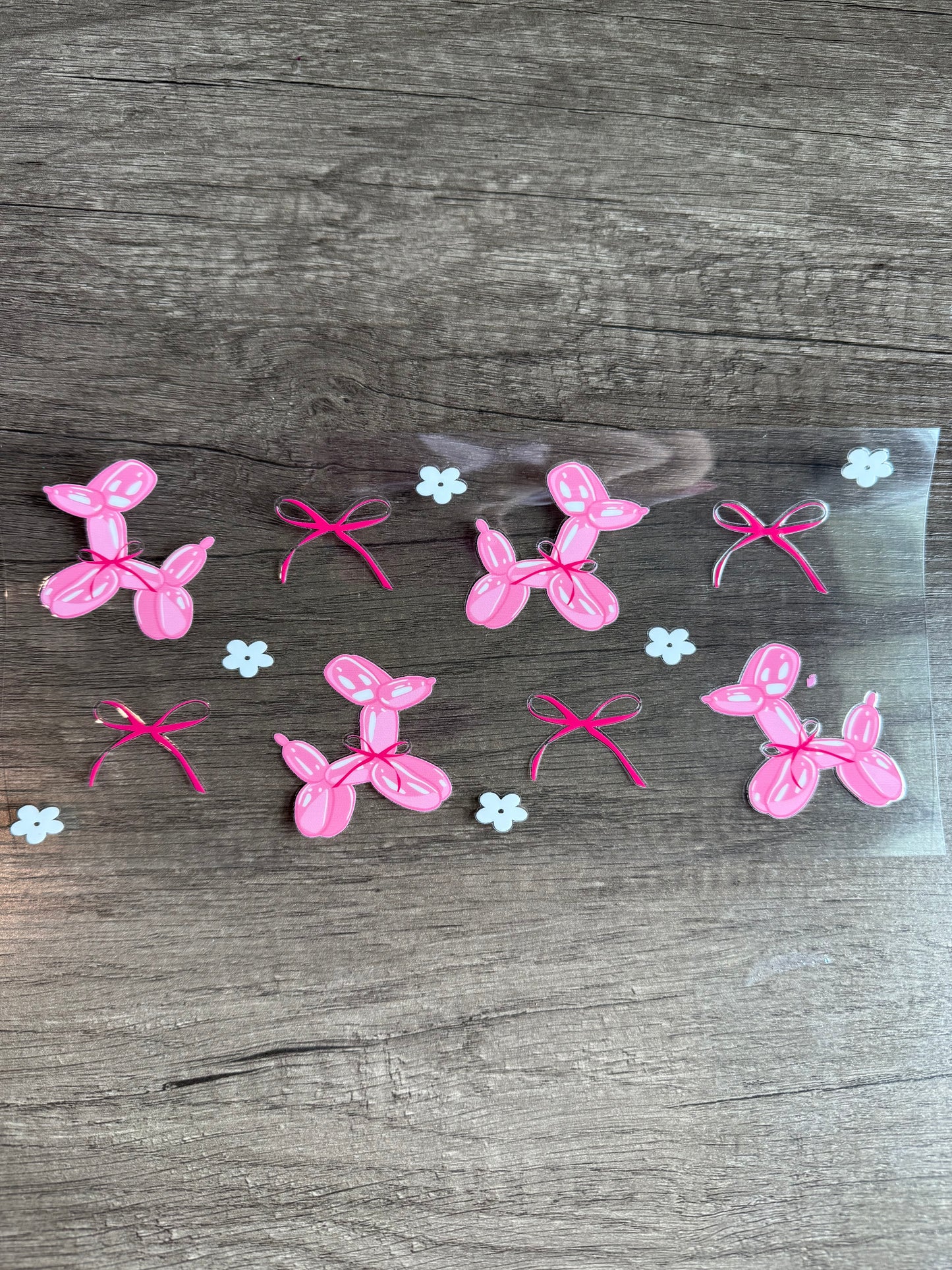 Balloon dog decal