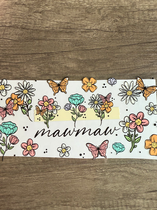 maw maw decal