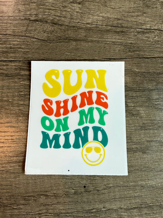 sun decal