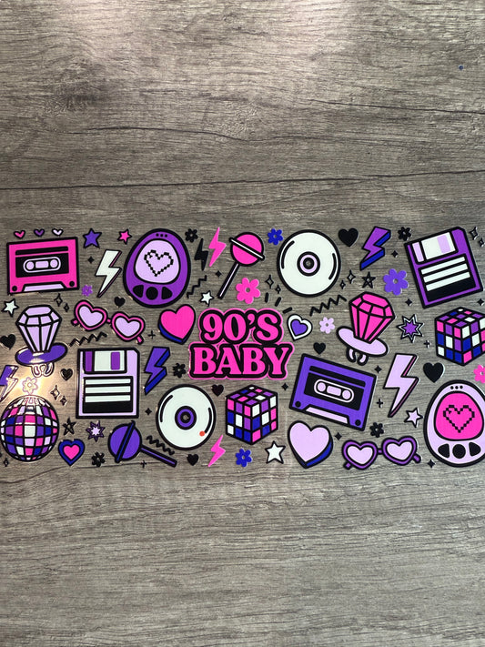 90s baby decal