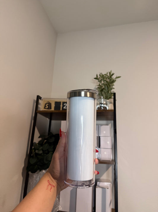 20 oz Stainless snow globe