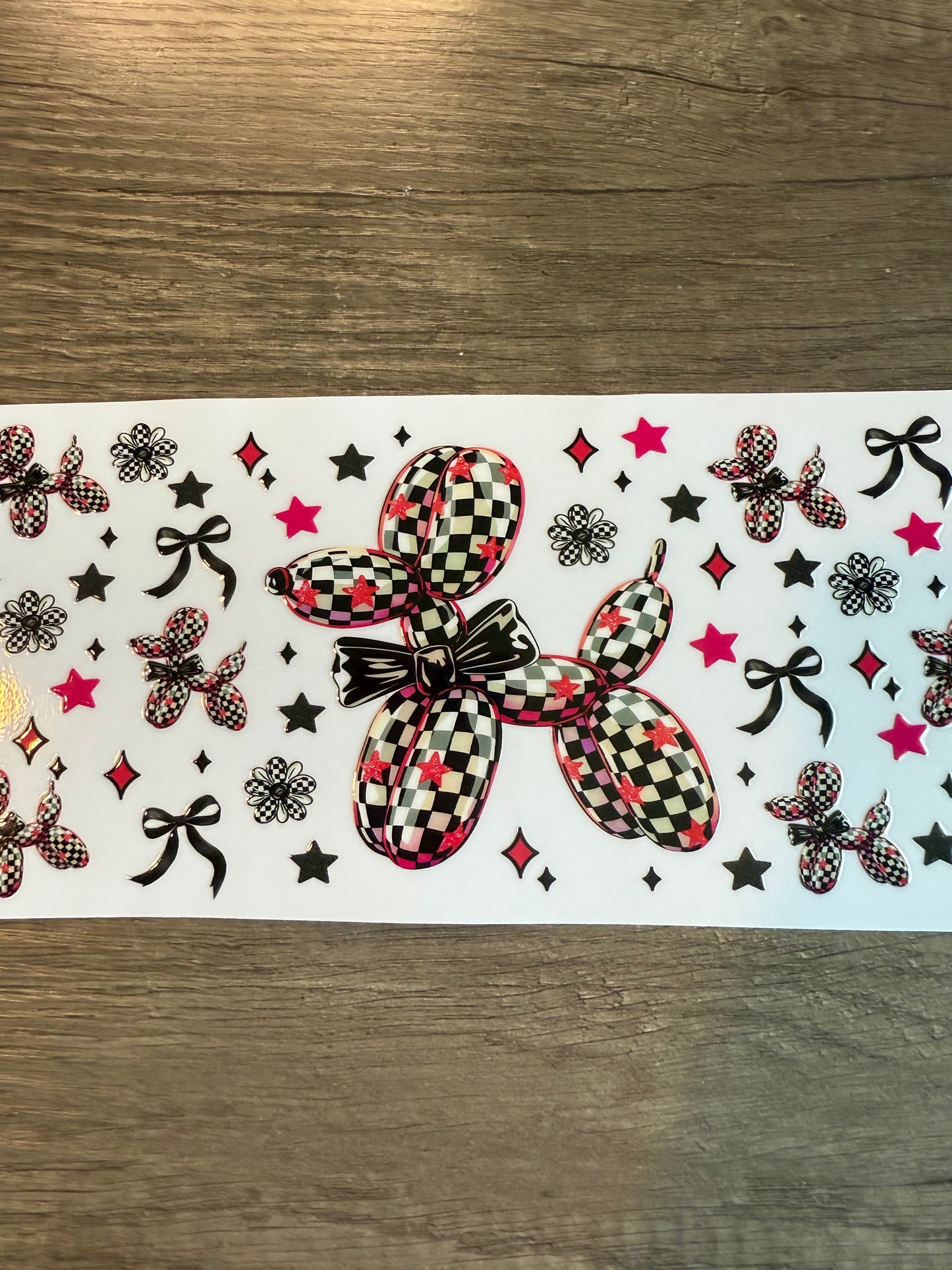 balloon dog decal