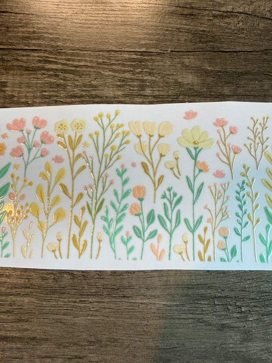 flower decal