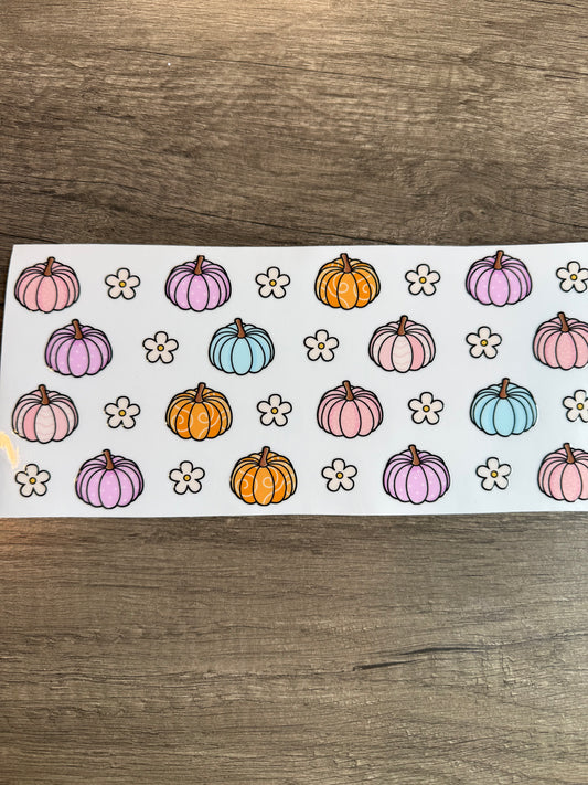 pumpkin decal