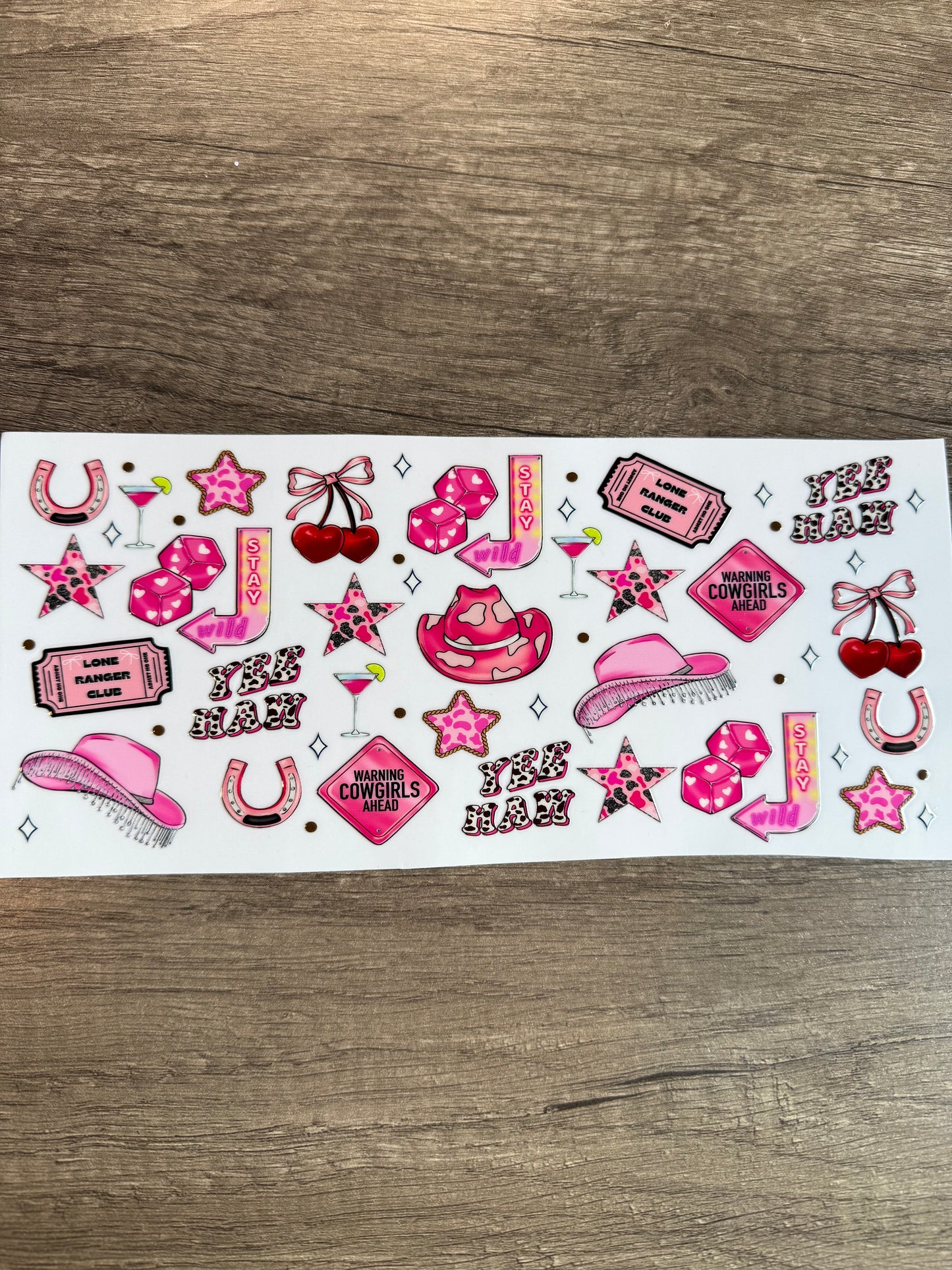 cowgirl decal