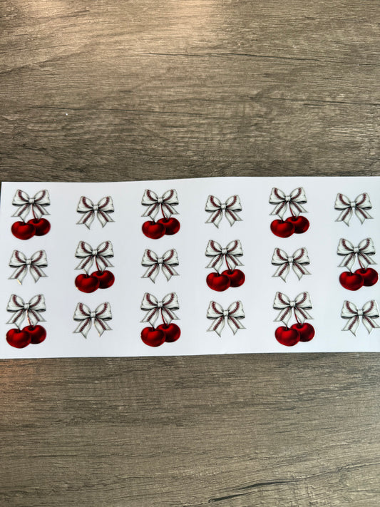 cherry decal