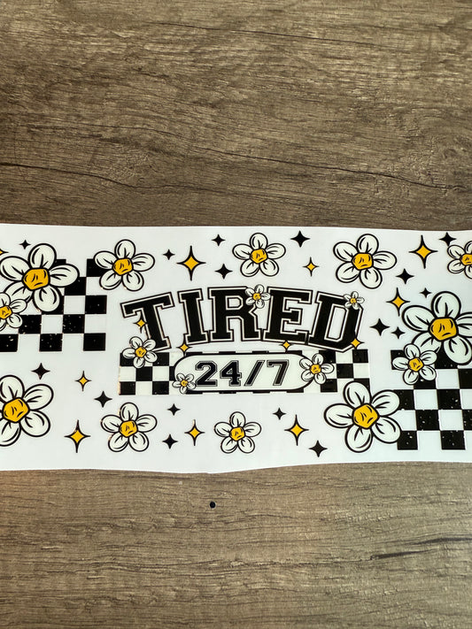 tired decal