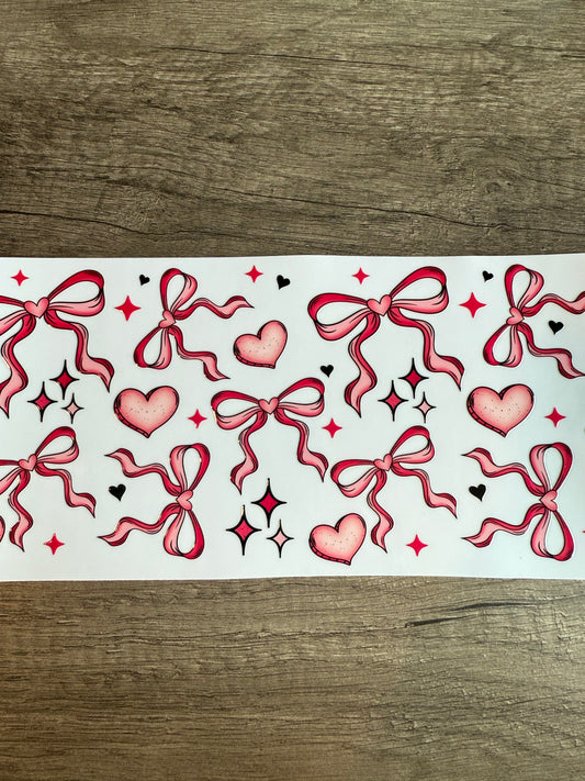 40 Oz bow decal
