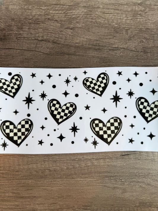 40 Oz heart decal