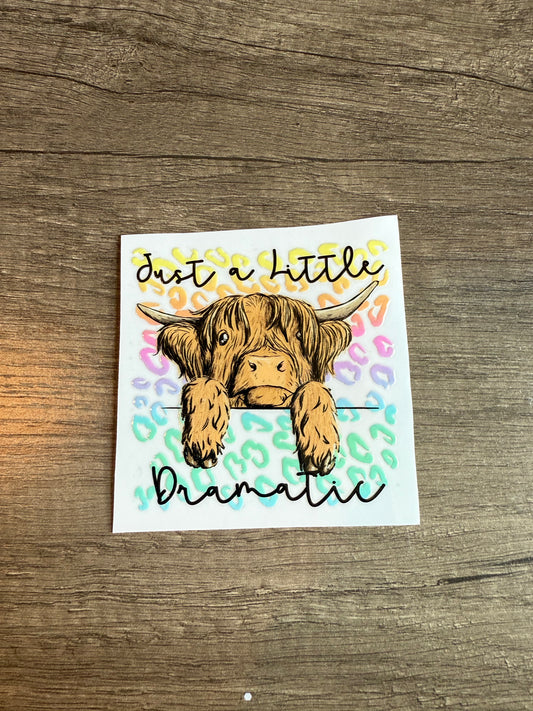 dramatic decal