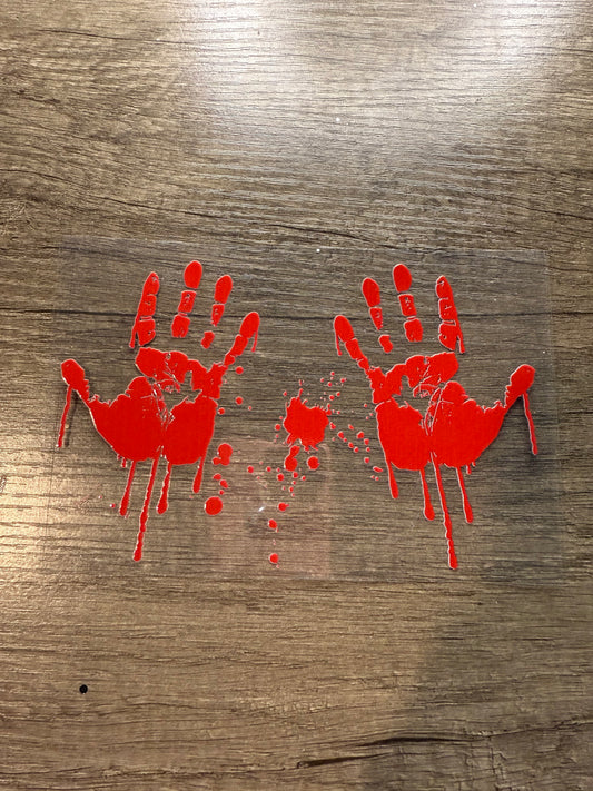 hands decal