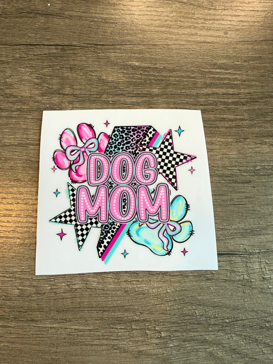 40 oz dog mom decal