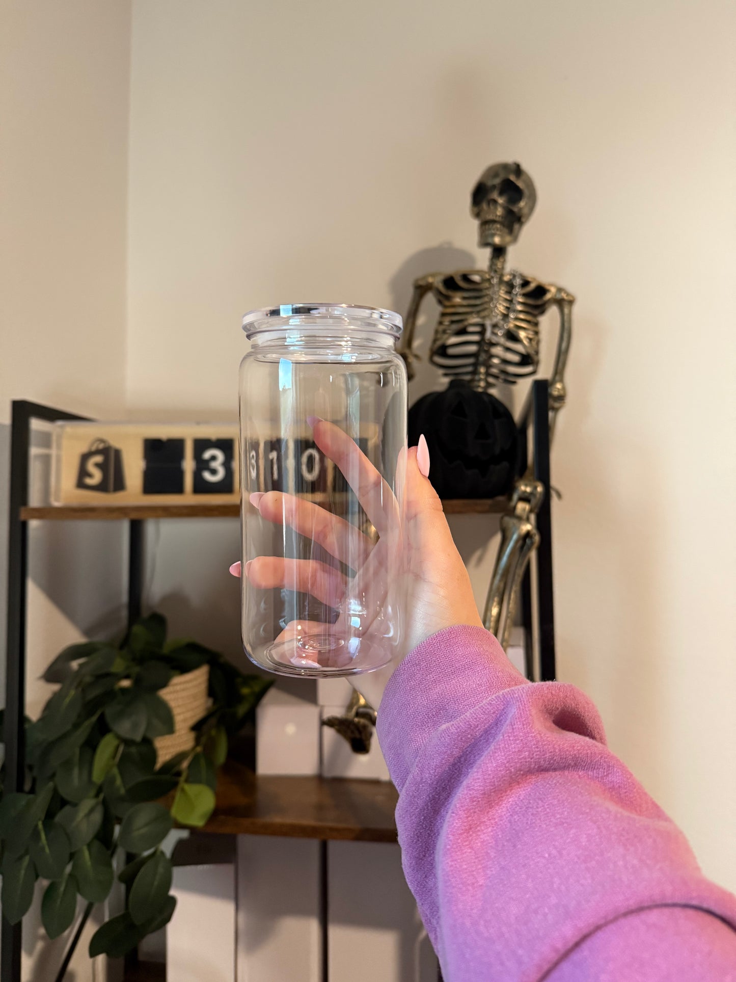 Acrylic clear cup