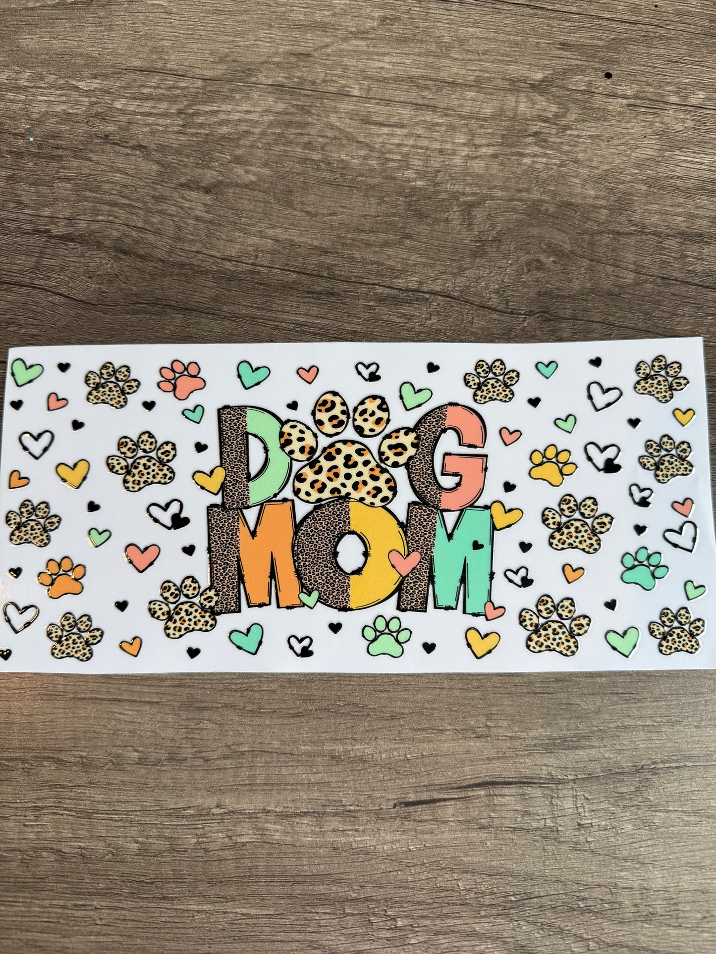 dog mom decal