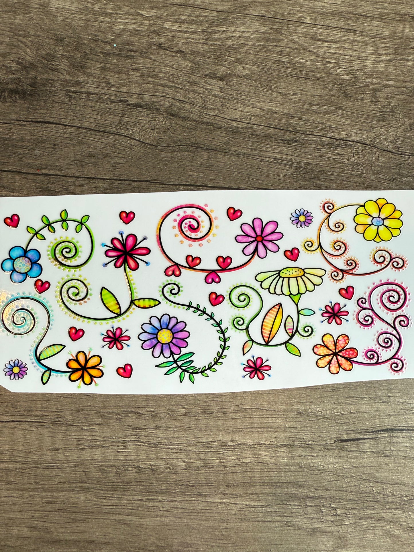 flower decal