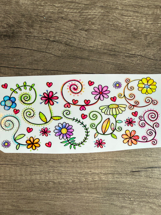 flower decal