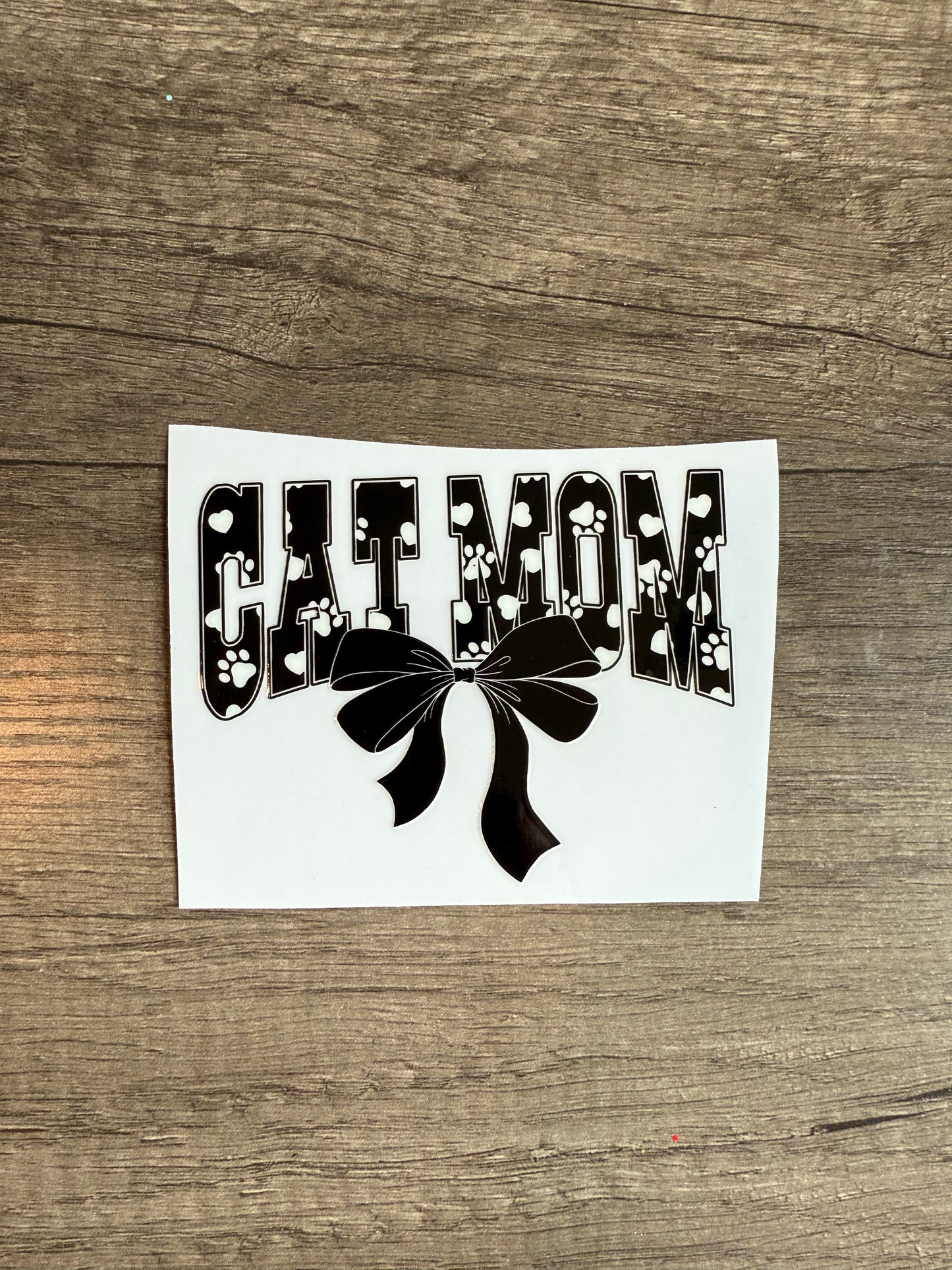 40 0z cat mom decal