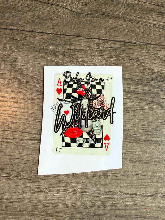 wild card decal