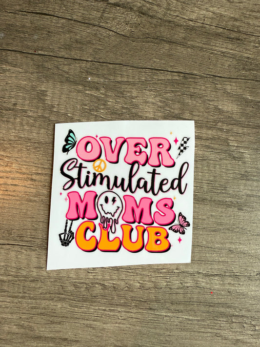 mom club decal