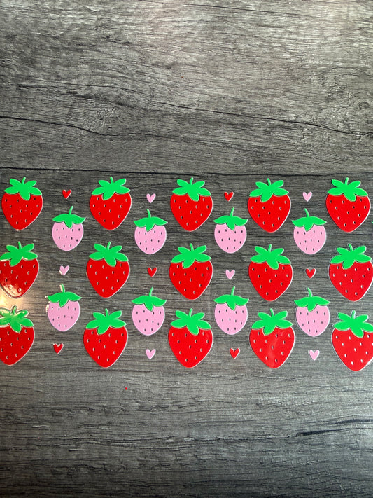 strawberry decal