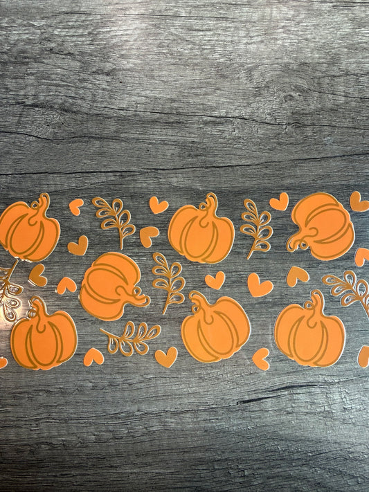 pumpkin decal