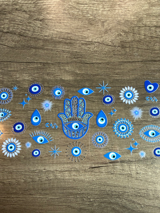 evil eye decal