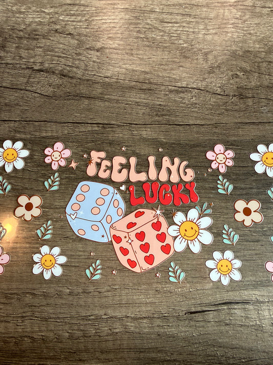 feeling lucky decal
